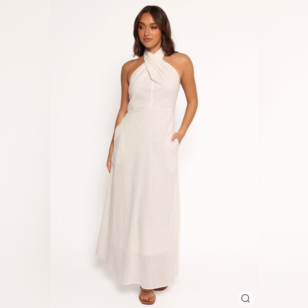 Petal & Pup White Backless Dress - Picture 3 of 7